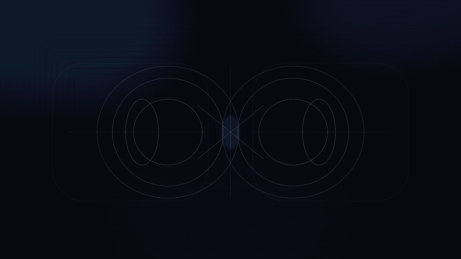 백테스트와 라이브의 간극을 상징하는 기하학 대표 이미지